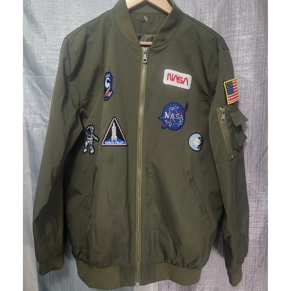 Rare NASA Bomber Jacket (Mismatched Clevo Laptop Spec Inner Tag Error)Streetwear